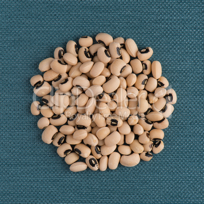 Circle of white beans