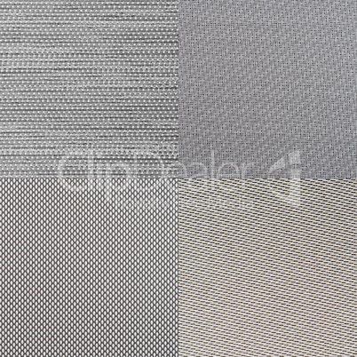 Set of grey vinyl samples