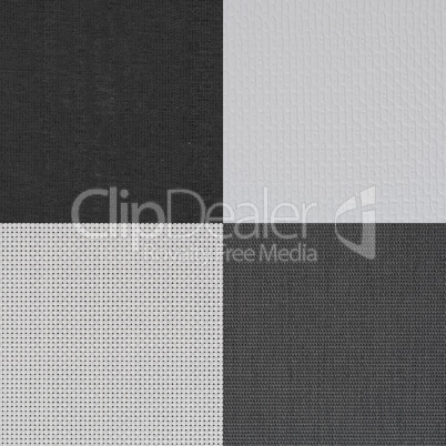 Set of grey vinyl samples