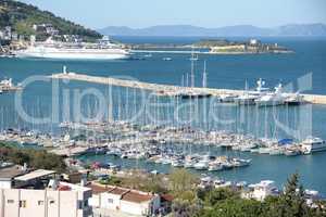 Marina in Kusadasi, Türkei