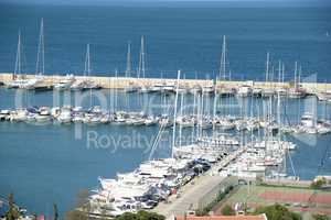 Marina in Kusadasi, Türkei