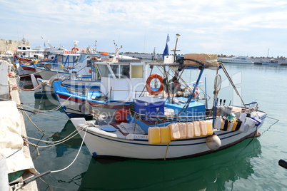 Fischkutter bei Ierapetra, Kreta