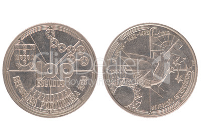 Portuguese 100 Escudos Coin
