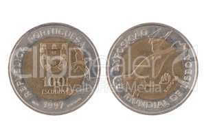 "100 escudos" Portuguese coin