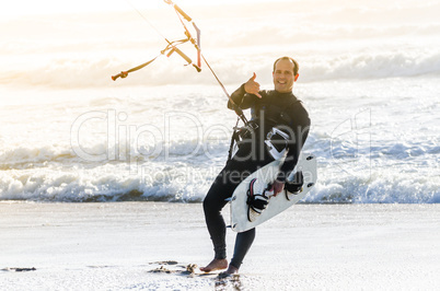 Kitesurfer