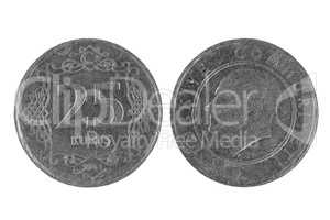 Turkish 25 Kurus Coin