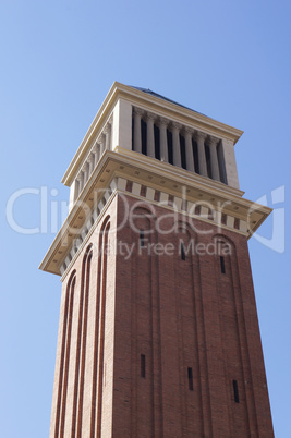 Venetian tower at Espanya square