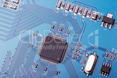 Electronic collection - computer circuit board