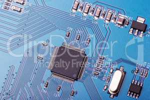 Electronic collection - computer circuit board