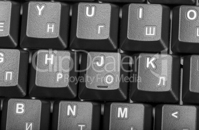 Electronic collection - detail computer keyboard