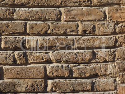 Red brick wall background