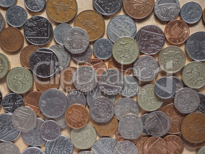 Pound coins