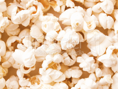 Retro looking Pop Corn