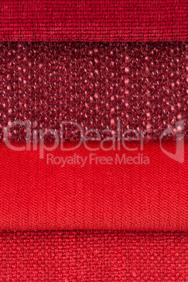 Red fabric