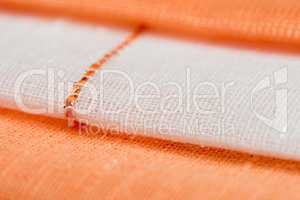 Orange fabric