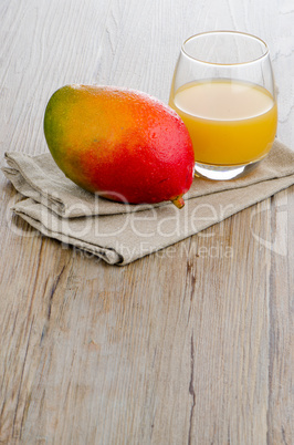 Fresh mango juice