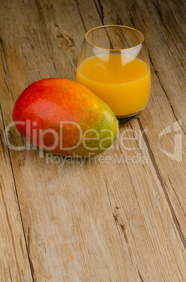 Fresh mango juice