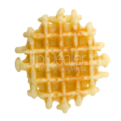 Crisp waffle