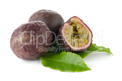 Fresh passion fruit