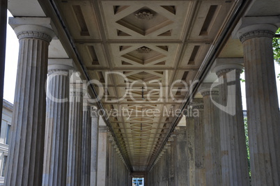 Säulengang in Berlin