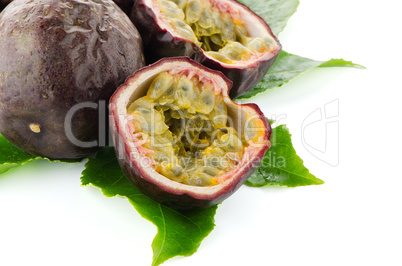 Fresh passion fruit