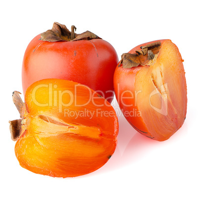 Ripe persimmons