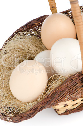 Eggs closeup