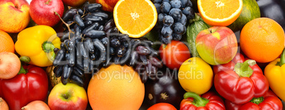 collection of fruits and vegetables