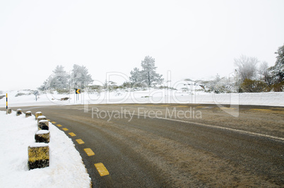 Snowy Road