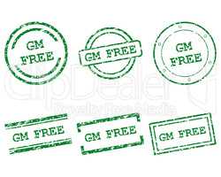 GM free Stempel