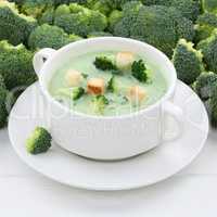 Gesunde Ernährung Brokkolisuppe Brokkoli Suppe Broccolisuppe Br