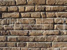 Red brick wall background