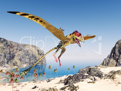 Flugsaurier Peteinosaurus