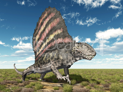 Pelycosaurier Dimetrodon