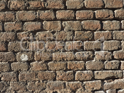 Red brick wall background