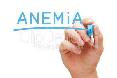 Anemia Blue Marker