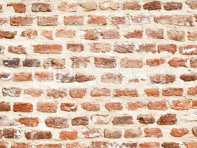 Retro looking Brick wall Retro looking Brick wall