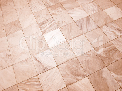 Retro looking Floor tiles