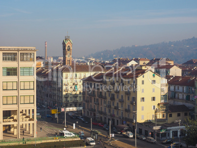 Aerial view of Turin