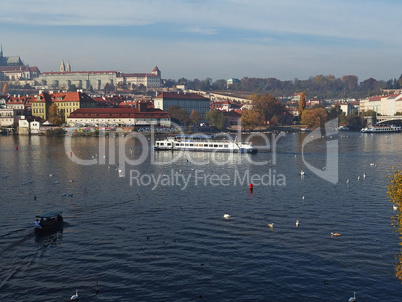 River in Prague