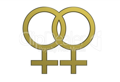 Female seks symbol