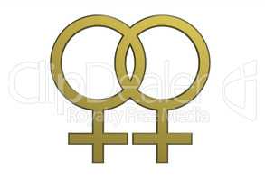 Female seks symbol