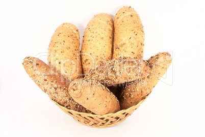 Basket full of pastries