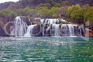Waterfall on Krka river