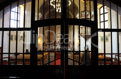 Inside of village church