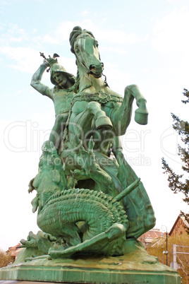 St George Killing the Dragon