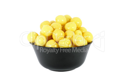 Yellow cherries