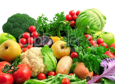 fresh fruits and vegetables