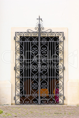 Old iron gate