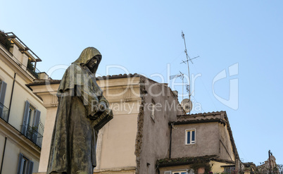 The heretic Giordano Bruno